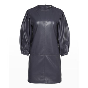 chinese dress ladies Commando Faux Leather Midi Tank Dress main image 0